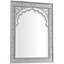 Eastern Wall Mirror in a red painted frame with a Mughal Arch 3D model