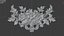Ornamento decorativo classico intagliato 478