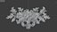 Ornamento decorativo classico intagliato 478