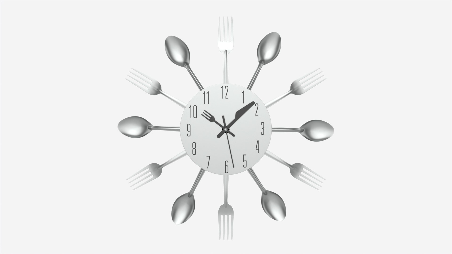 3D Model Modern Design Large Wall Clock 08 - TurboSquid 1920970