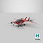 Air Vehicle for Two Passengers Red