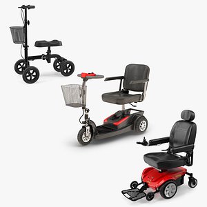 3D Mobility Aids for Disabled Persons Collection