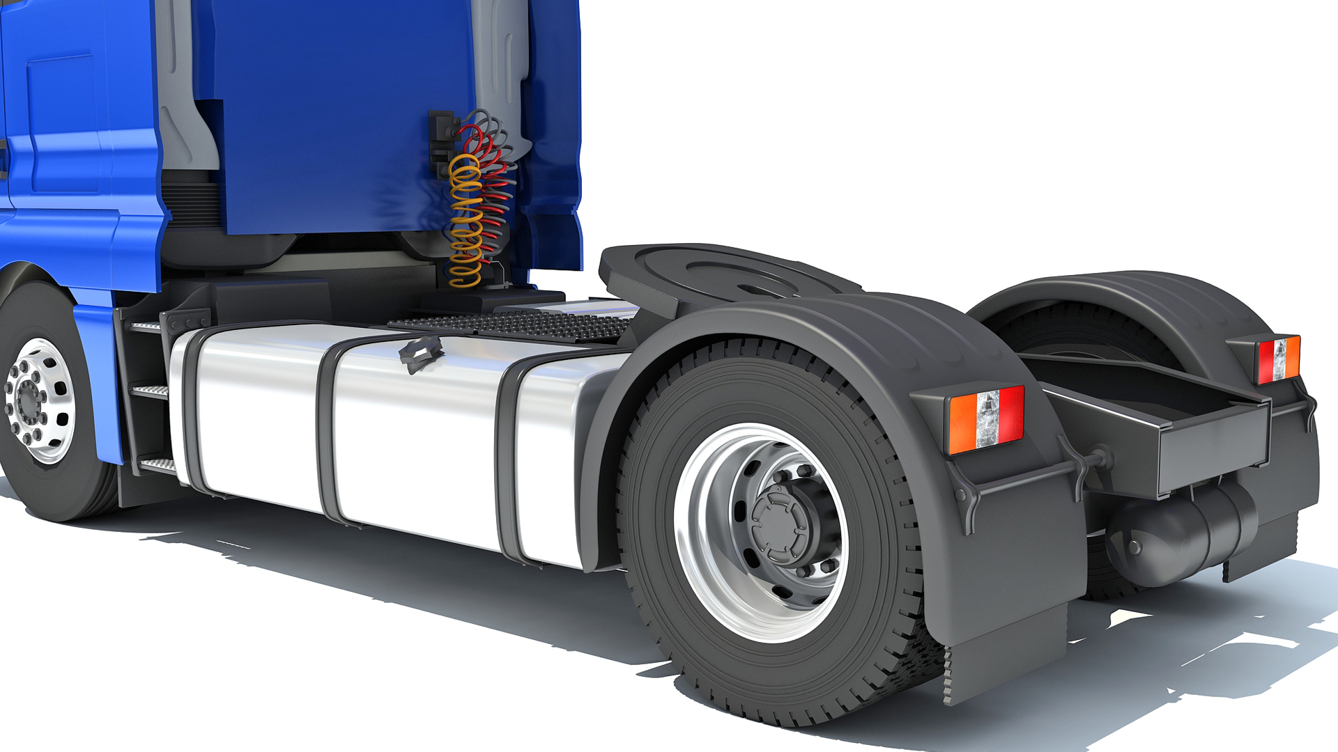 3D Generic Semi Truck - TurboSquid 1727690