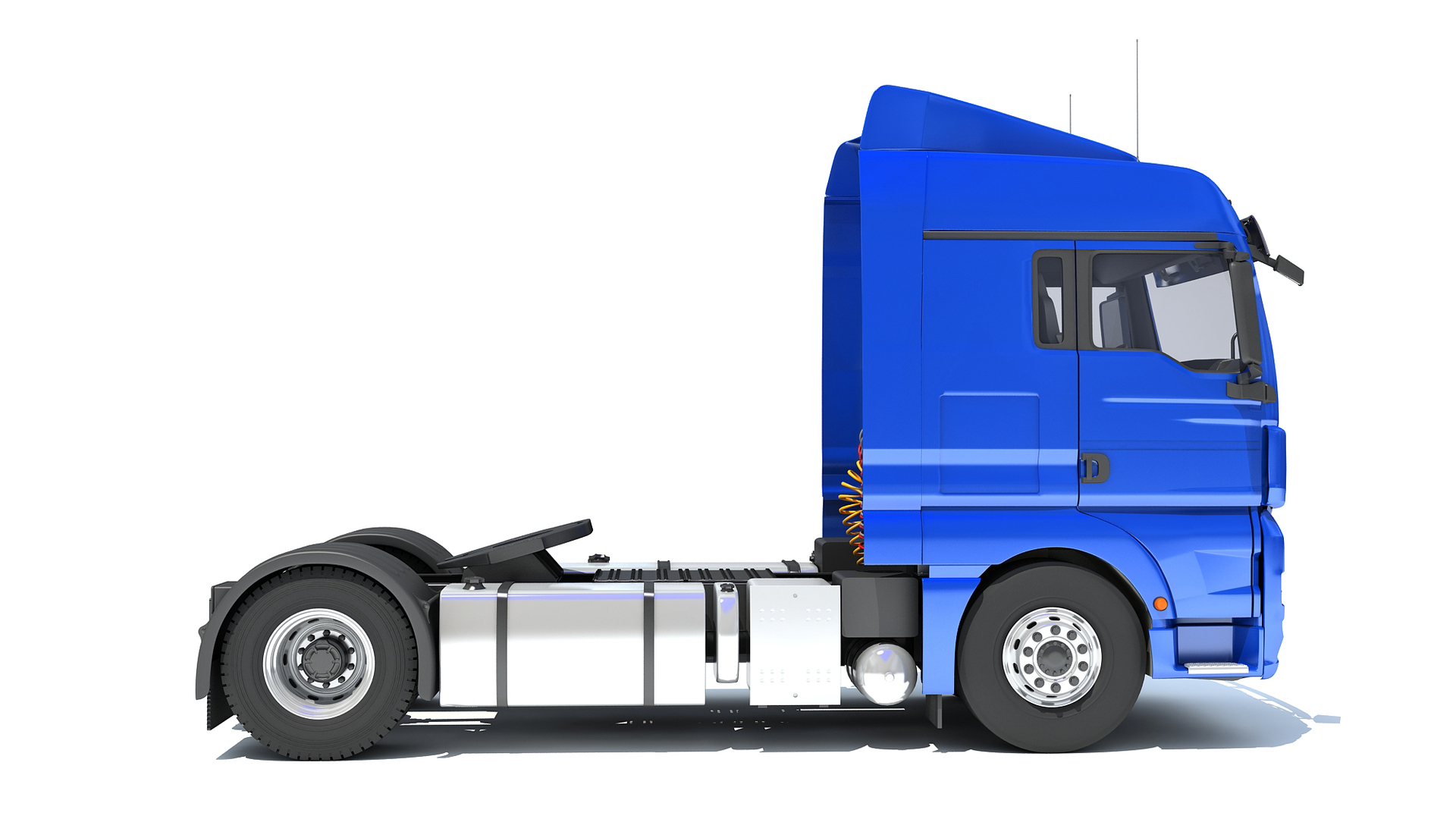 3D Generic Semi Truck - TurboSquid 1727690