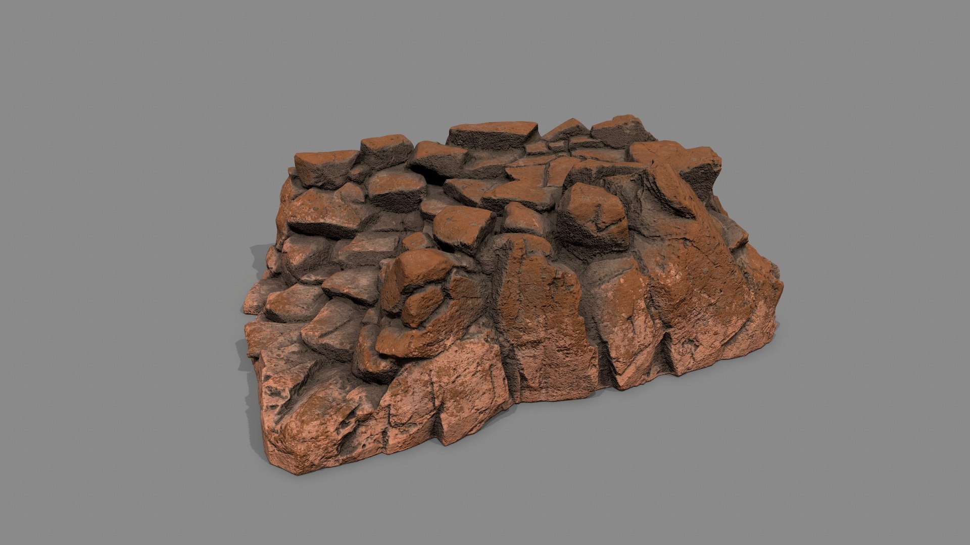 Old Rock Stairs 3D Model - TurboSquid 2284326