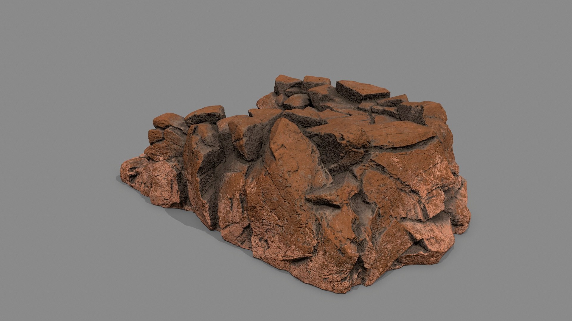 Old Rock Stairs 3D Model - TurboSquid 2284326