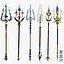 6 Kolekcja Fantasy Trident Wszystkie tekstury PBR Unity UE