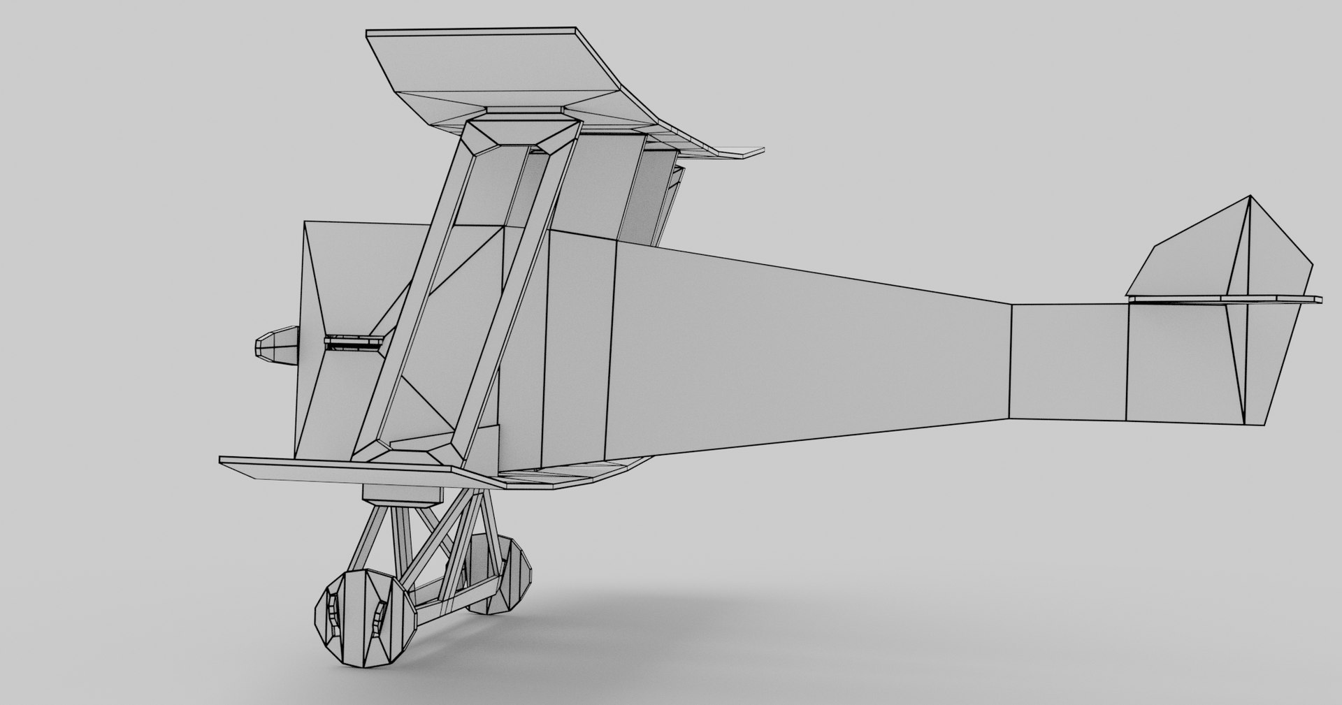 3D Pbr Cardboard Airplane - TurboSquid 1477578