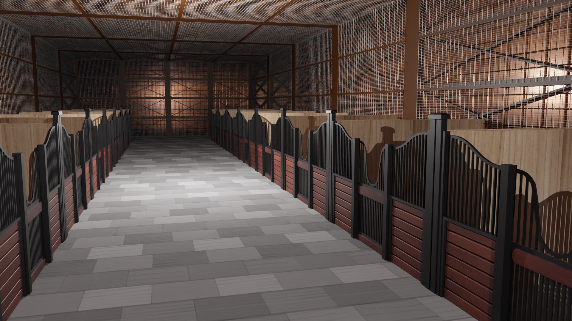 Horse Stable 3D Model - TurboSquid 2178876
