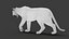 Tiger 2 (Fourrure) Rigged