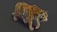 Tiger 2 (Fourrure) Rigged