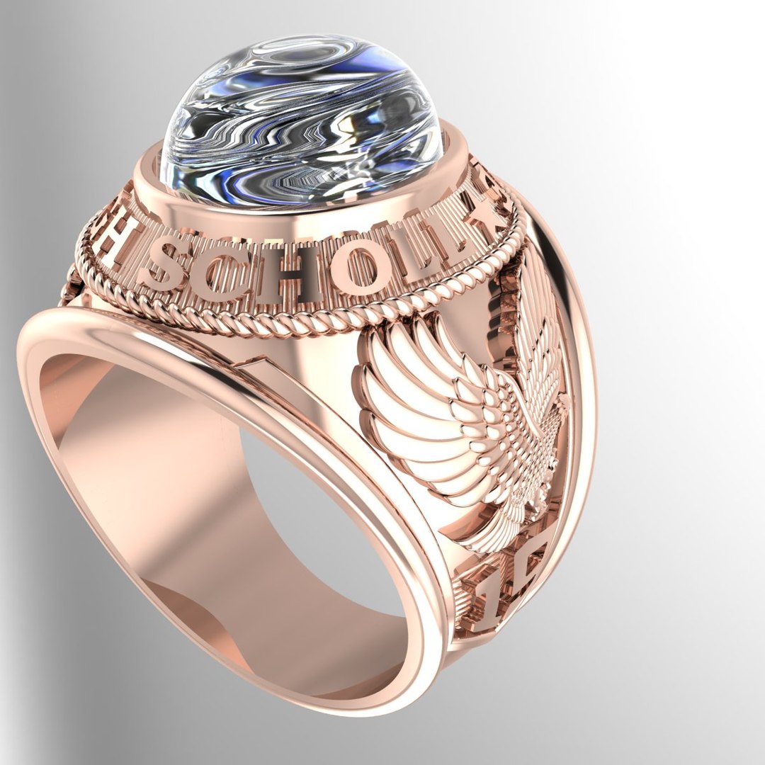 3D Men Ring 155 - TurboSquid 2305578