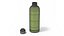 Grüne metallische Wasserflasche
