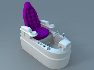 beauty salons spa unit 3d model