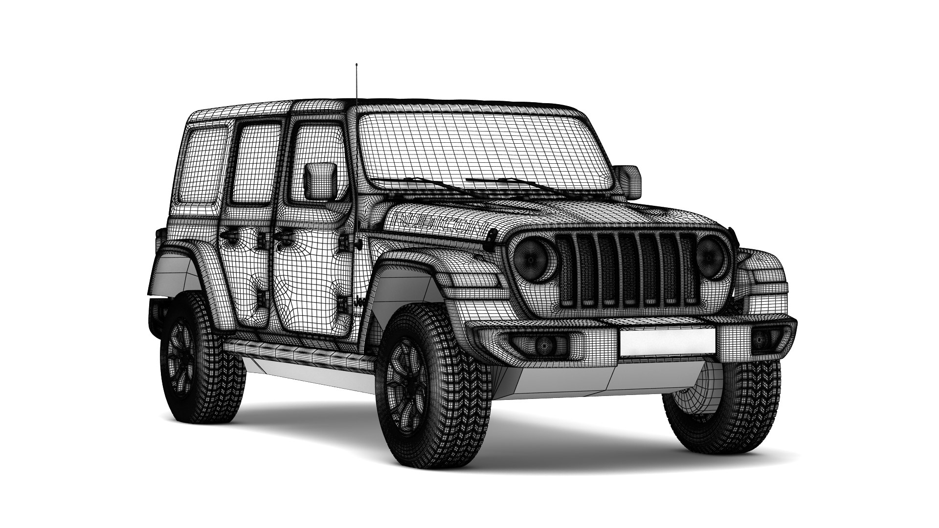 Jeep Wrangler Rubicon 3D model - TurboSquid 1834179