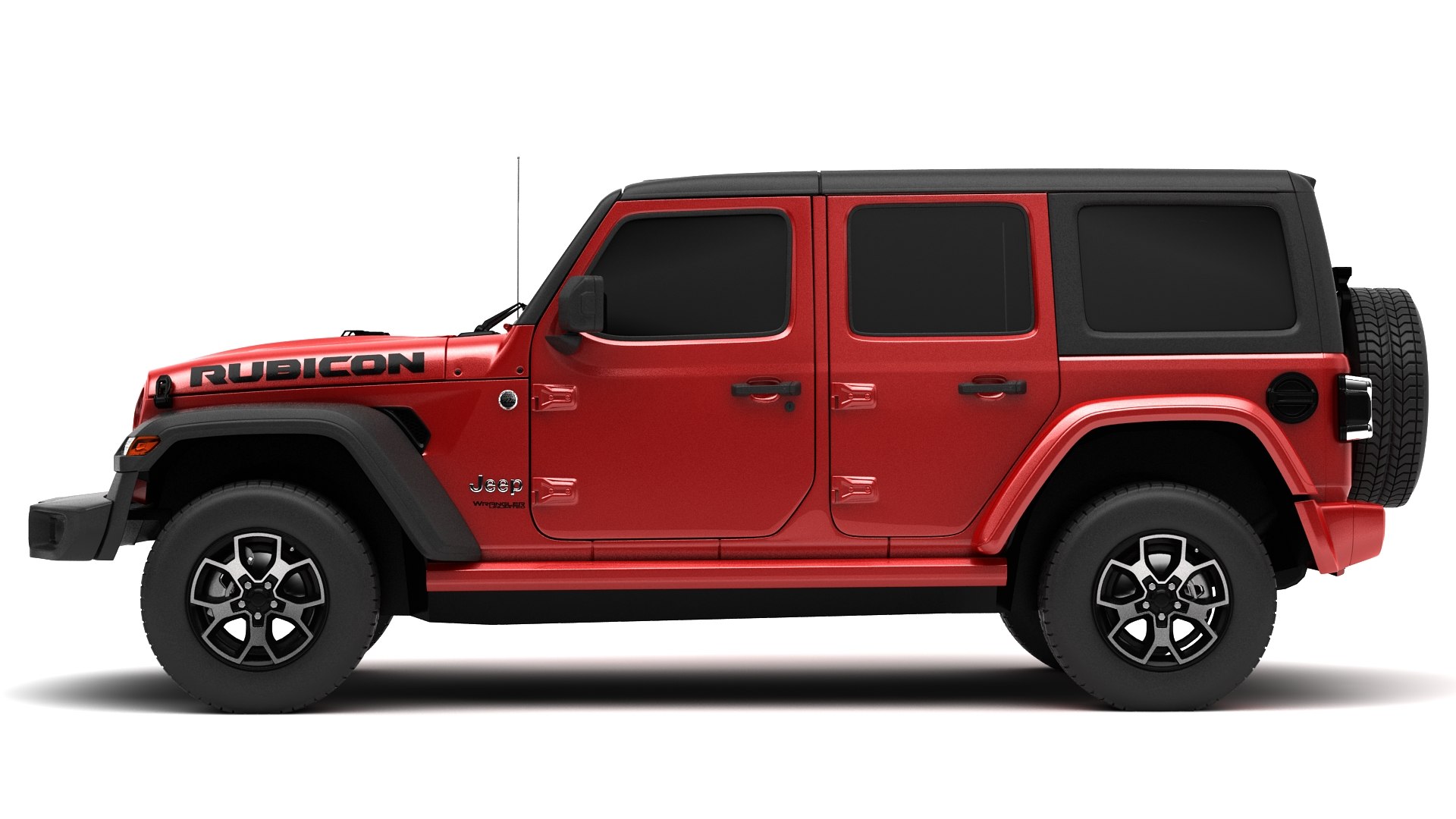 Jeep Wrangler Rubicon 3D model - TurboSquid 1834179