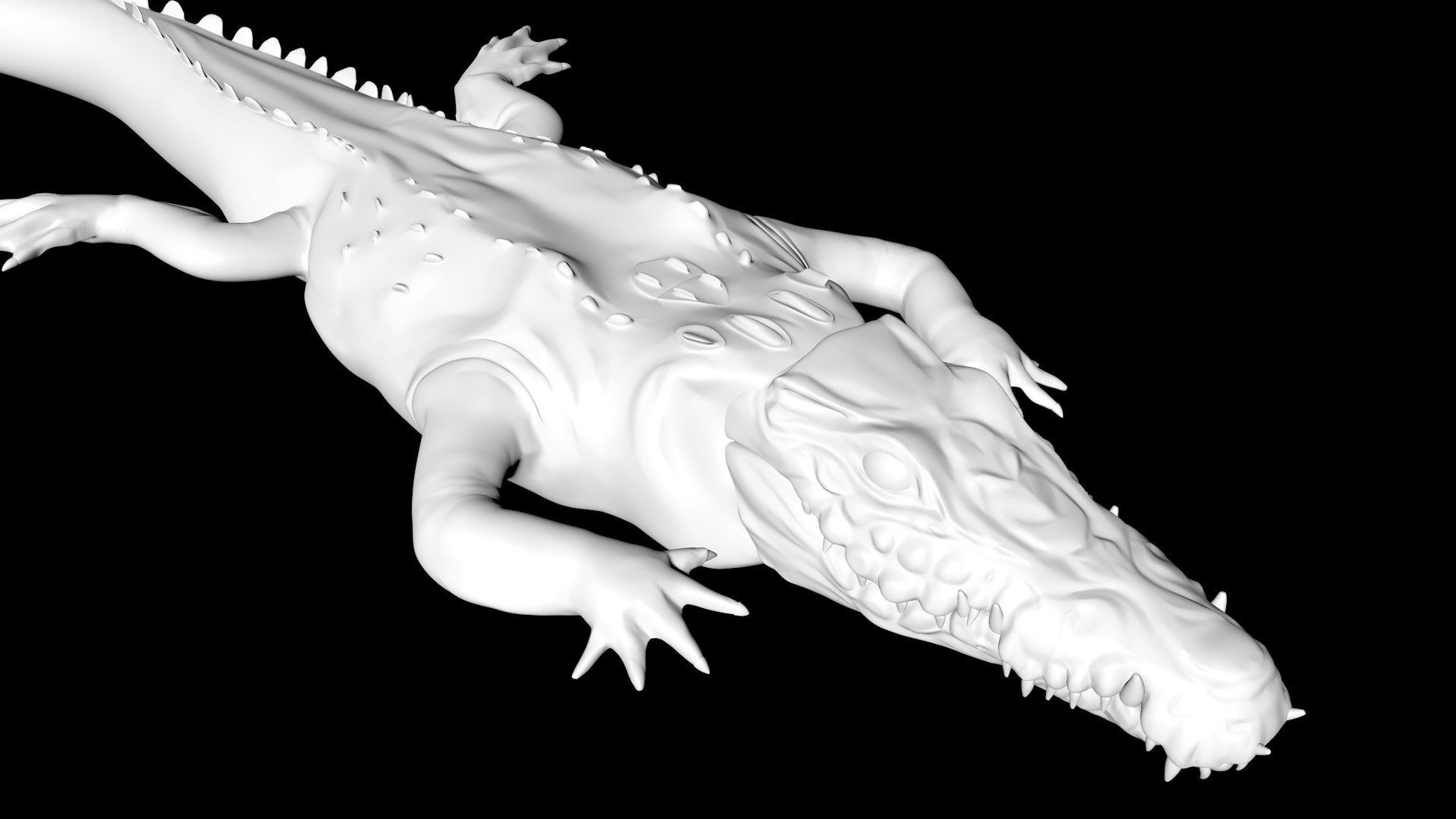 Crocodile 3D Model - TurboSquid 1689043