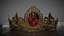 3D crown scene model