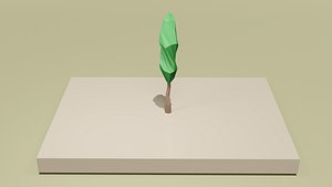 tree cartoon ready 3D