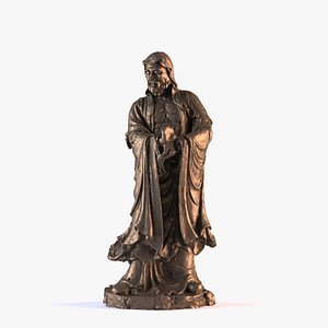 3D model Buddhist statues 024