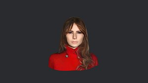 Melania Trump- Realistic bust head ready