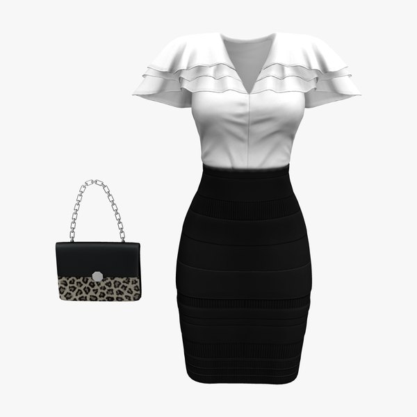 Business 2025 skirt 3d