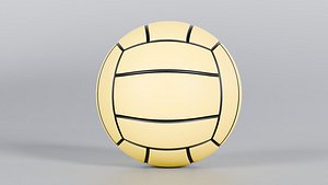 High Quality Volleyball 3D Model True PBR Renders Zero Cleanup UVs 4K PBR Textures