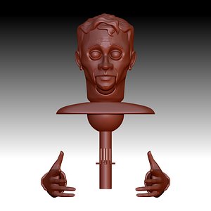 3D BETA Titere de Varilla 003 Rod Puppet 003 model