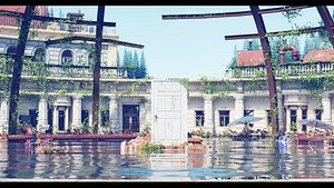 3D Suzume Realistic animation - blender model model