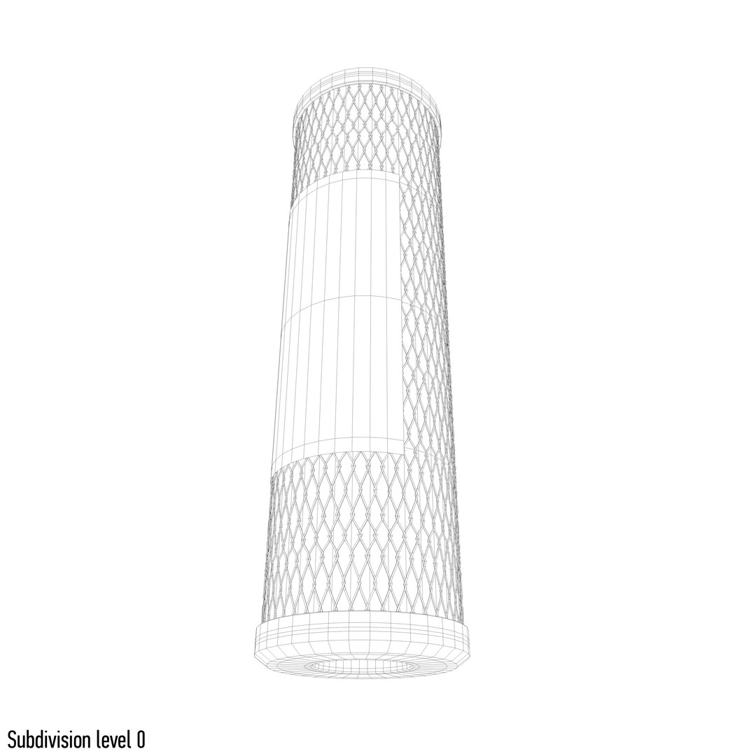 3d Water Filter Mock