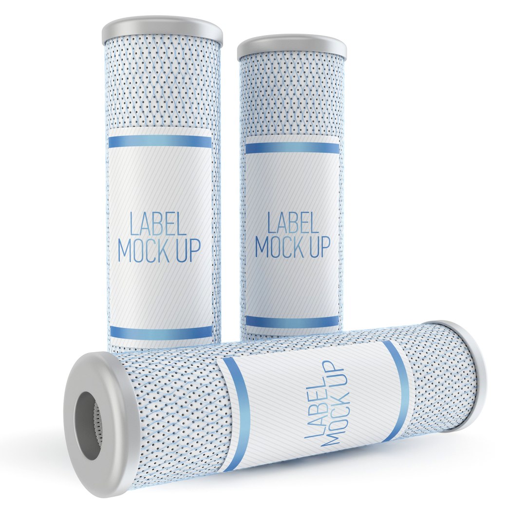 3d Water Filter Mock