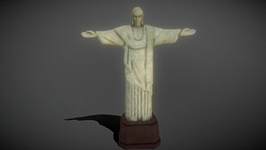 Cristo Redentor 3D model