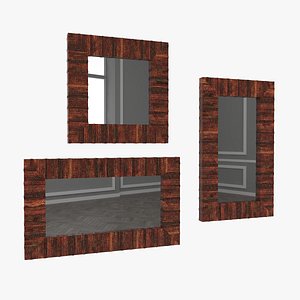 mirrors groucho decontemporary 3D model