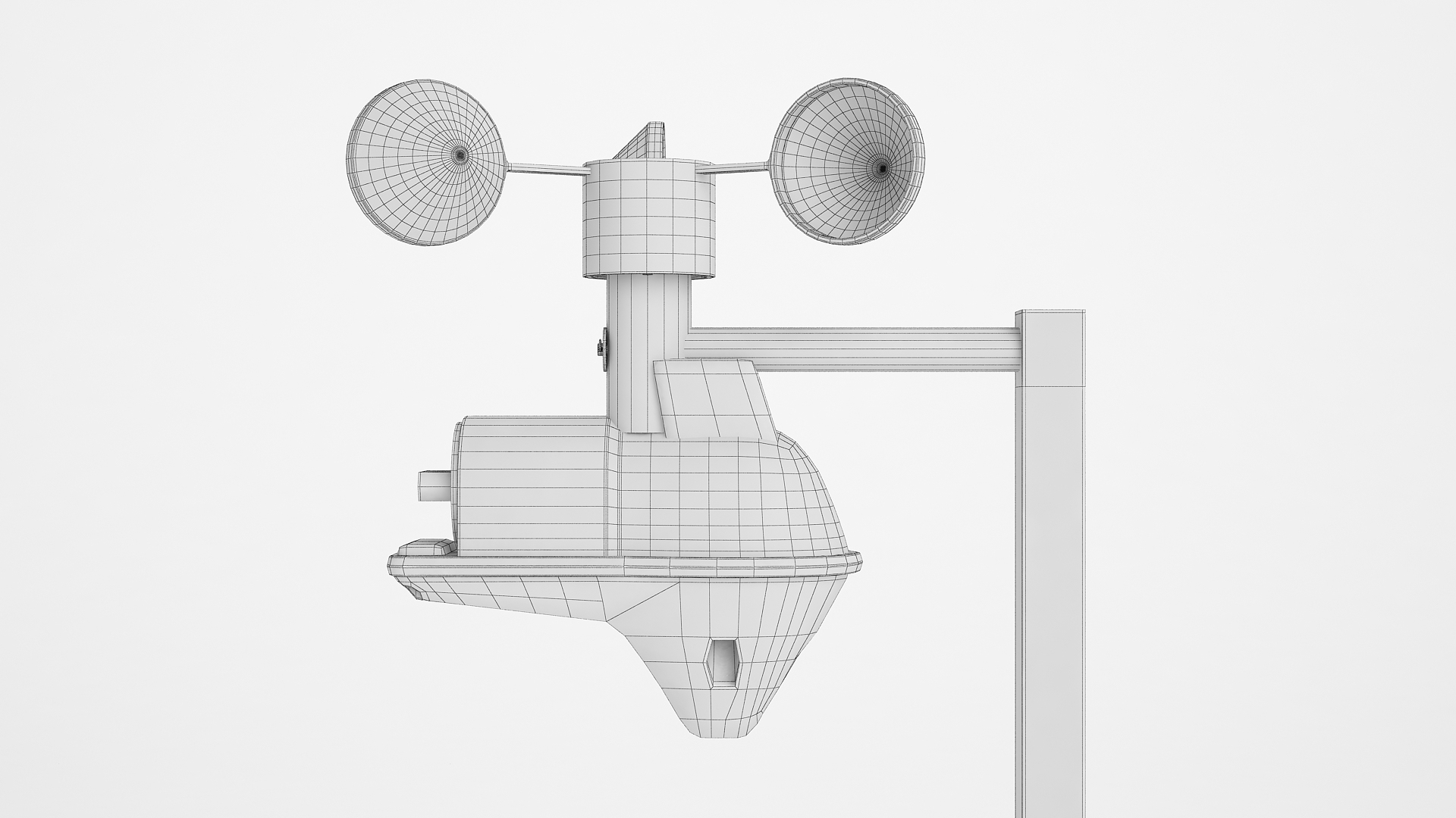 Wireless Wind Speed Sensor 05 3D Circuit Diagram