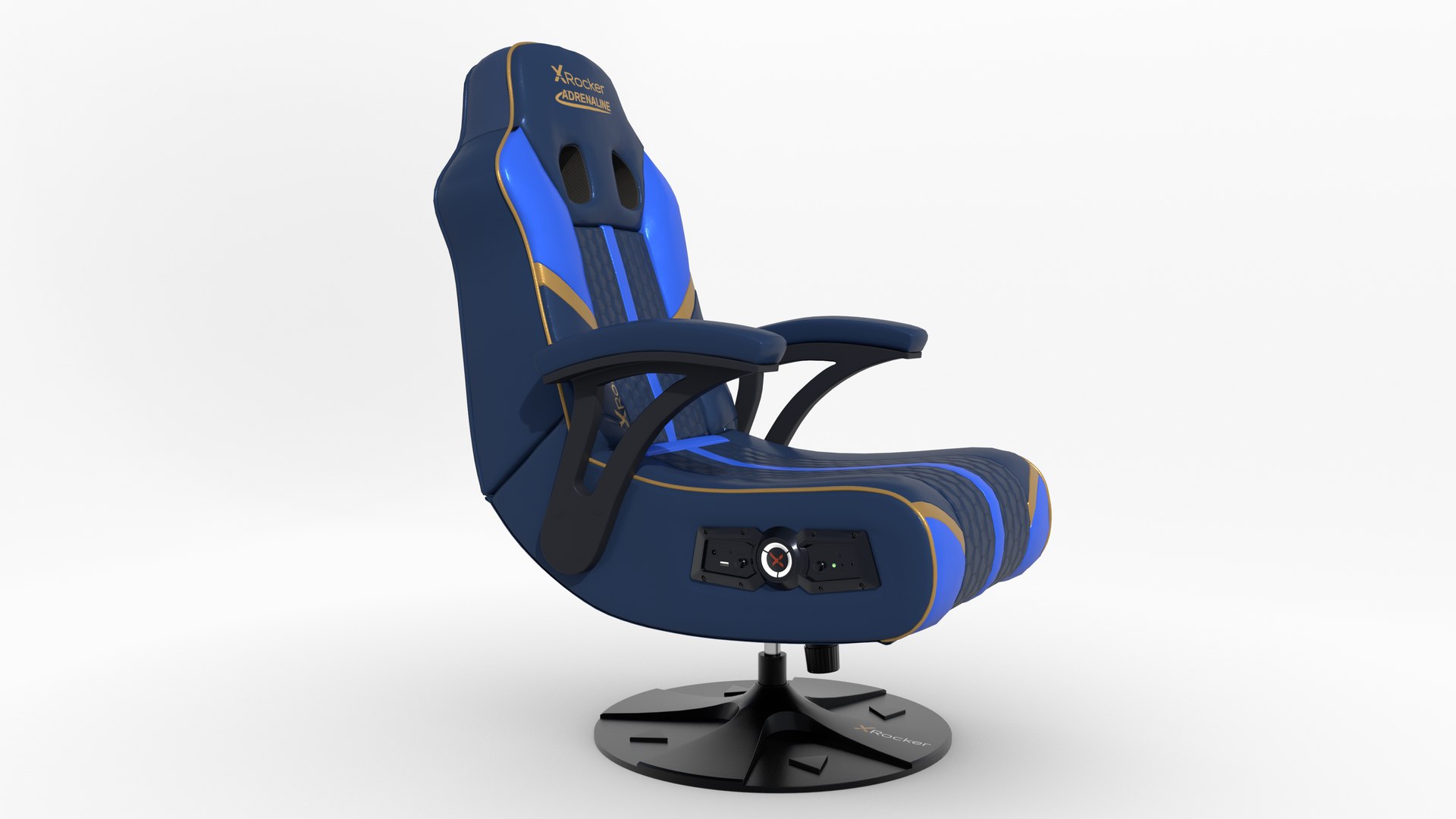 3D Model X Rocker Gaming Chair PBR - TurboSquid 2136353