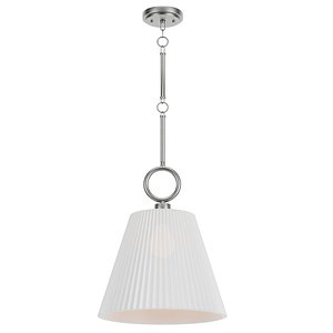 Brushed Nickel Edward Shade Pendant 3D model