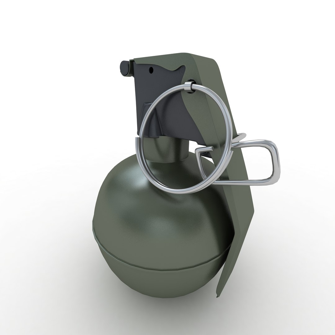 3D Military Frag Grenade - TurboSquid 2004391