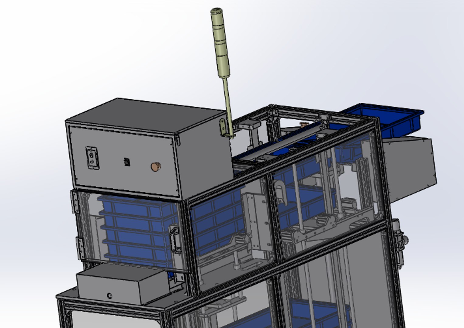 Stacking Box Feeding Machine 3D - TurboSquid 1525728