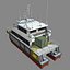 3D smv1 offshore supply vessel