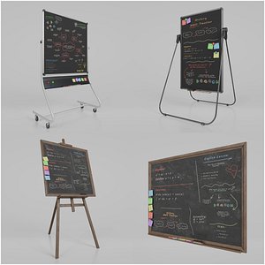 Artist Blackboard Package - Customizable Writing Boards