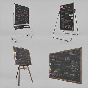 Artist Blackboard Package - Customizable Writing Boards