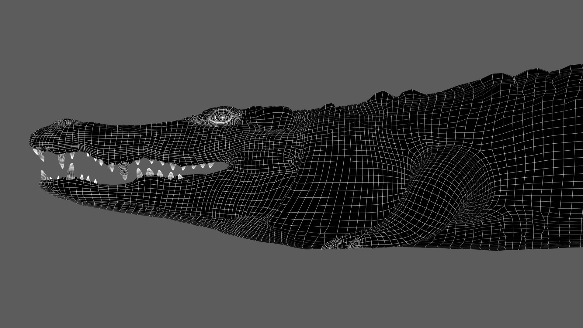3D Crocodile RIG - TurboSquid 2147869
