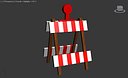 road block obj