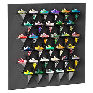 Sportswear shop 3D model