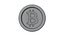 Icona della moneta Bitcoin