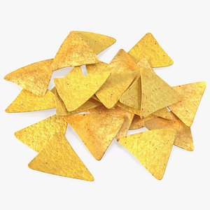 Group of Corn Chips Nachos model