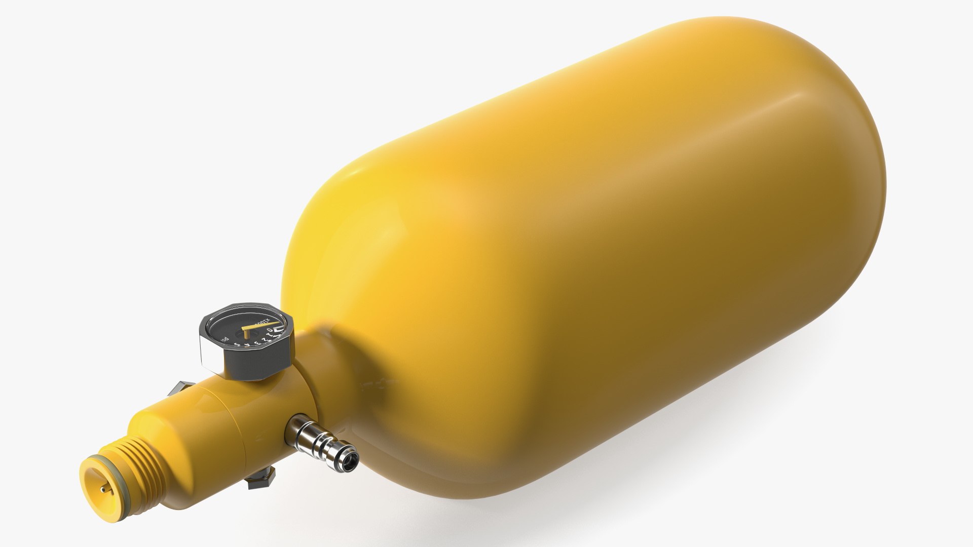 3D Compressed Air Paintball Tank TurboSquid 1858081