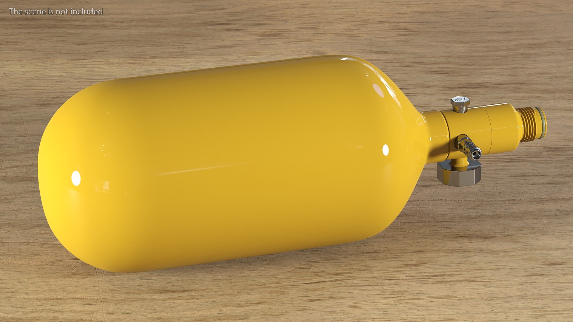 3D Compressed Air Paintball Tank TurboSquid 1858081