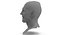 3D model mike human head smile