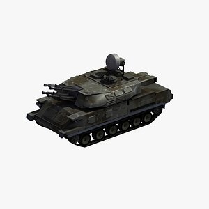 3D zsu-23-4 shilka